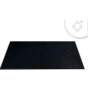 Rublex Rubber Soğuk Pres Xfıt Black  50X100 cm 2 cm Soğuk Pres Kauçuk Zemin 1 Adet