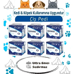 Kedi Köpek Çiş Pedi Ultra Emici 60CMX90CM 180 Adet