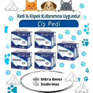 Kedi Köpek Çiş Pedi Ultra Emici 60CMX90CM 150 Adet