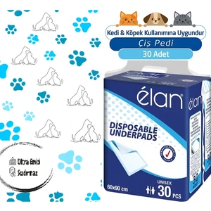 Kedi Köpek Çiş Pedi Ultra Emici 60CMX90CM 30 Adet