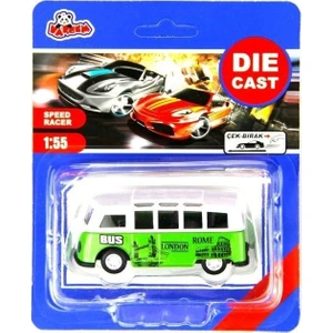 Vardem Oyuncak VR1436 Kartela Metal Otobüs 1:55