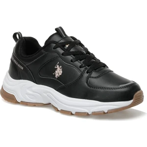 U.S. Polo Assn. Sorley 2pr Termo Kaymaz Taban Hafif Kadın Sneaker Siyah