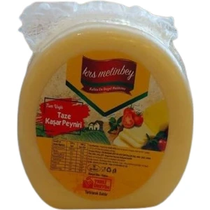 Krs Metinbey Peynircilik Kelle Tam Yağlı Taze Kaşar Peyniri 1 kg