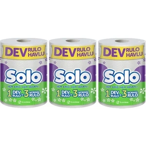 Dev Rulo Havlu Kağıt x 3'lü