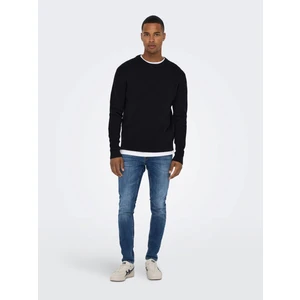 Jack & Jones Onswarp Skınny Blue 3229 Jeans Noos