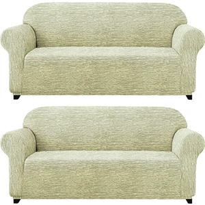 Jakarli Koltuk ,kanepe ,çekyat Örtüsü Çubuk Desen Esnekli Eteksiz3+3takım Için