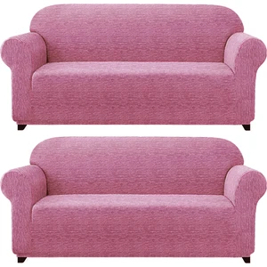 Jakarli Koltuk ,kanepe ,çekyat Örtüsü Çubuk Desen Esnekli Eteksiz3+3takım Için