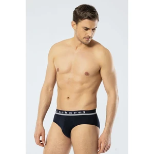Yazılı Erkek Slip %95 Pamuk %5 Likralı