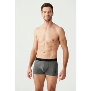 U.S. Polo Assn. 3'lü Pamuklu ve Likralı Erkek Boxer Uspa Yazı Baskılı Likralı Erkek Boxer