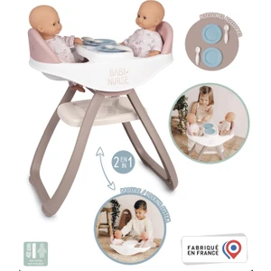 Baby Nurse Ikiz Bebek Oyuncak Mama Sandalyesi 220371