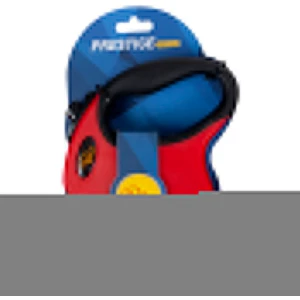 Prestige Makaralı Otomatik Tasma M 5 Metre - 25 Kg Siyah Kırmızı