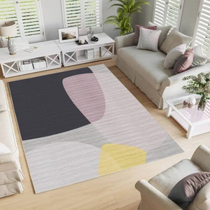 Dekoratif Pamuklu Dokuma Taban Modern Yıkanabilir Leke Tutmaz Ince Makine Dokuması Halı,kilim