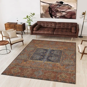 Dekoratif Pamuklu Dokuma Taban Modern Yıkanabilir Leke Tutmaz Ince Makine Dokuması Halı