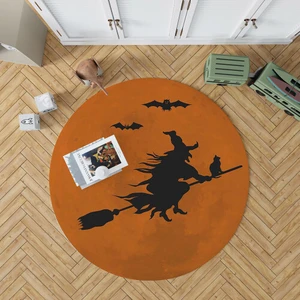 Dekoratif Pamuklu Dokuma Taban Modern Yıkanabilir Leke Tutmaz Ince Makine Dokuması Halı