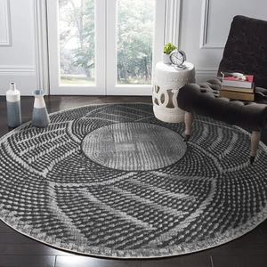 Dekoratif Pamuklu Dokuma Taban Modern Yıkanabilir Leke Tutmaz Ince Makine Dokuması Halı