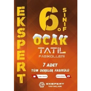 6. Sınıf Ekspert Ocak Tatil Fasikülleri
