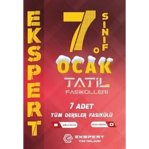 7. Sınıf Ekspert Ocak Tatil Fasikülleri