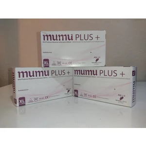 Plus + Xl Nitril Pudrasız Muayene ve Koruyucu Eldiven Xl 3 Paket 300 Adet
