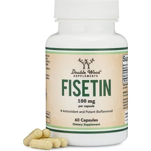 Double Wood Fisetin 100 mg 60 Kapsül