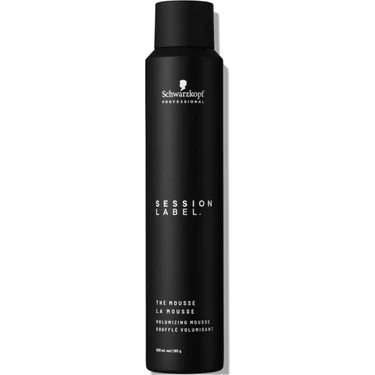 Schwarzkopf Session Label The Mousse Hacim Veren Hafif Tutuşlu Vegan Saç Köpüğü