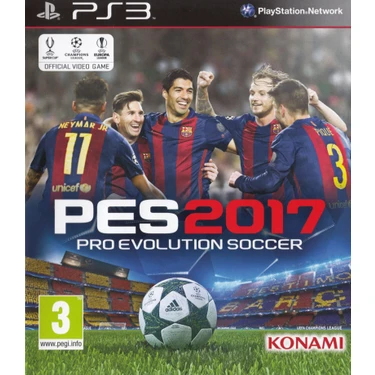 Konami Pes 2017 Ps3