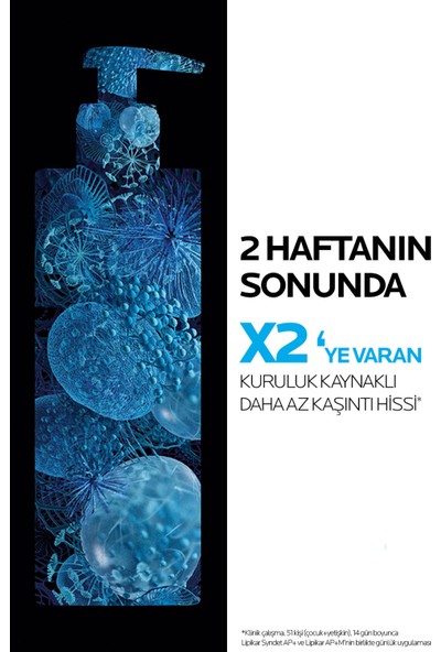 La Roche-Posay Lipikar Baume AP+M Bebek&Çocuk, Yetişkin Nemlendirici Atopiye Eğilim Gösterebilen Ciltler 400 ml