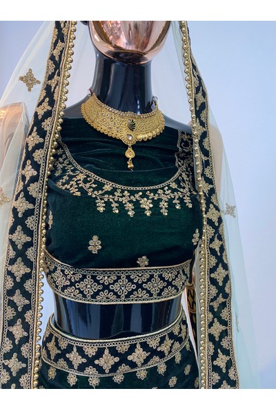 Aashivs Collection Lehenga Kına Elbisesi