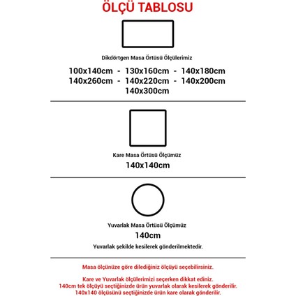 Elyaf Astarlı Silinebilir Pvc Muşamba Masa Örtüsü 202-D Renklikare