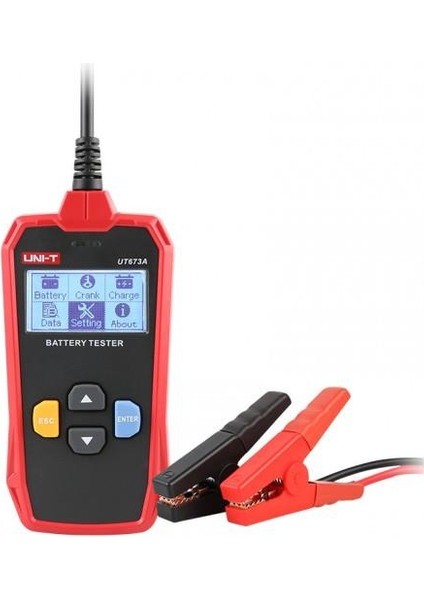 Unıt UT-673A Dijital Akü Test Cihazı 12V-24V 250A