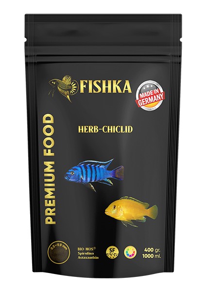 Herb-Cichlid 1000 ml Çiklet Balık Yemi