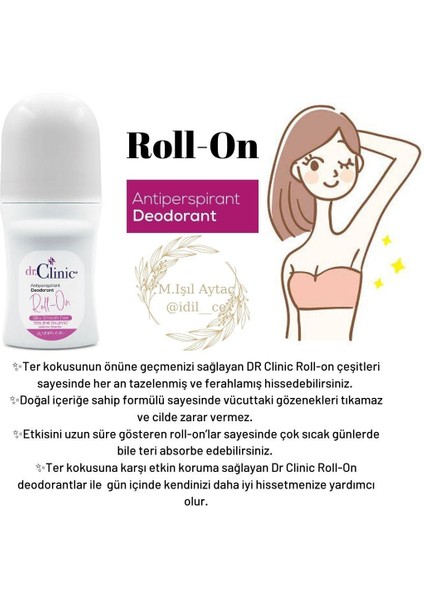 Antiperspirant Women Deodorant Roll-On 50 ml