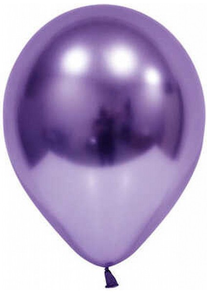 Balon Krom Parlak 10 Inc Violet Mor Pk:50
