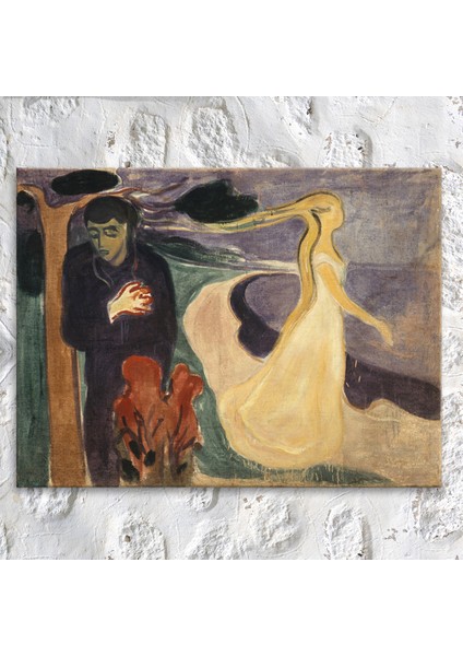 Edvard Munch - Ayrılık Tablosu Kanvas Tablo