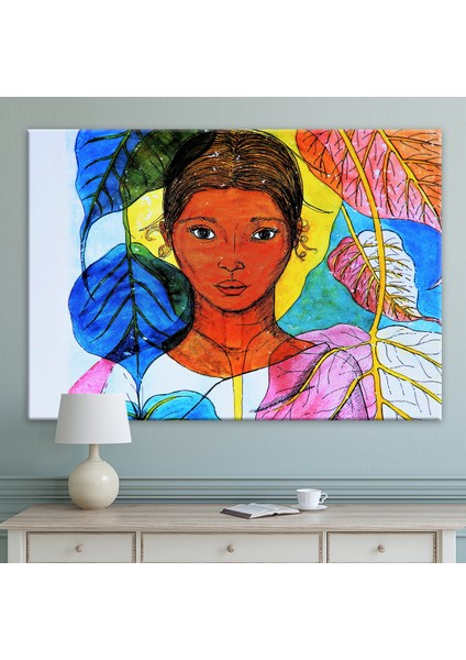 Sri Lanka Kadın Sanatsal Kanvas Tablo fiyatları