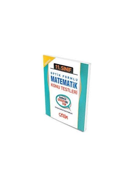 11. Sınıf Matematik Y.t Optik Formlu