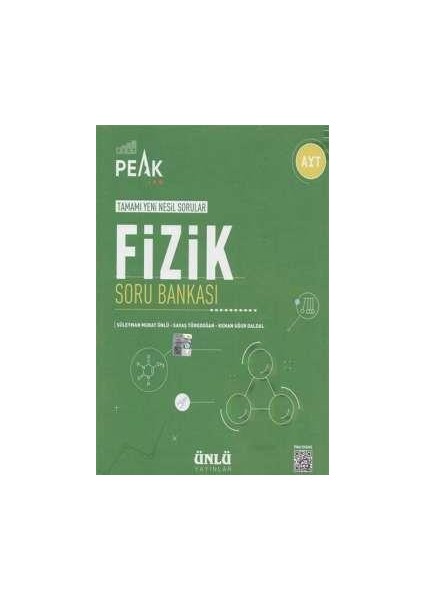 AYT Fizik Soru Bankası Tamamı Yeni Nesil Peak