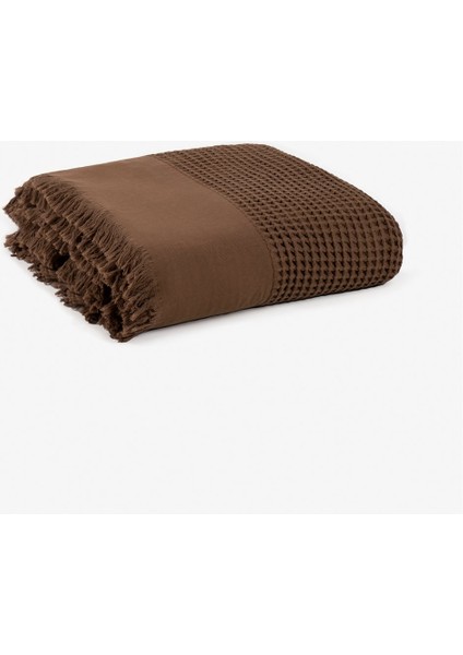 Waffle Yatak Örtüsü Bison 240x260
