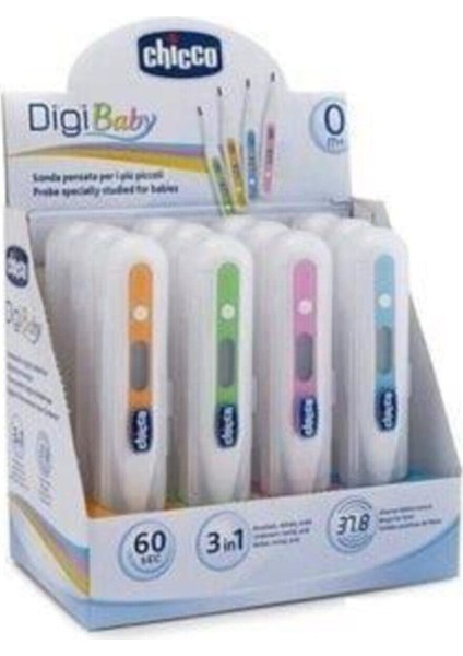 CHICCO.120 Dijital Pediatrik Termometre Dıgıbaby - Uts