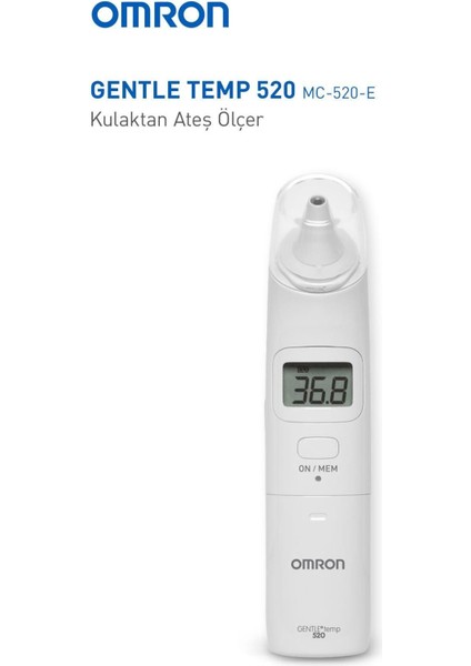 Gentle Temp 520 Kulaktan Ateş Ölçer