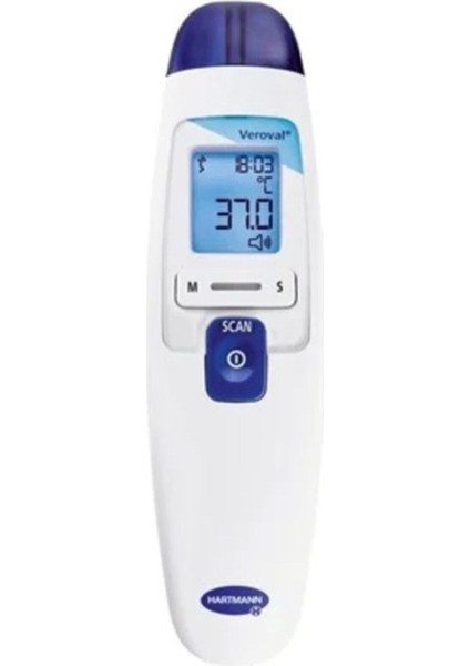 Hartmann Veroval® Duo Scan Kulak ve Alından Ölçüm Yapan Kızılötesi Termometre