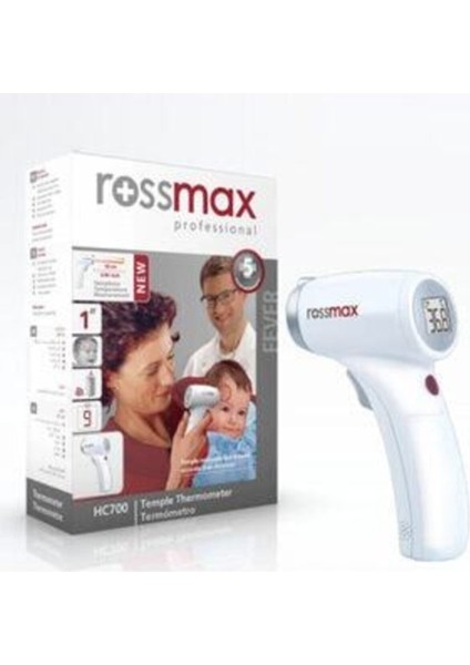 Temassız Ateş Ölçer Yeni Model Hc 700 Yeni Model Rossmax Hc