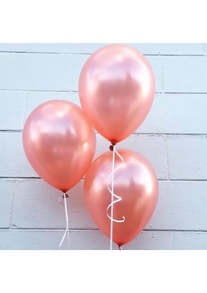 10 Adet Metalik Parlak Sedefli Lateks Balon Helyum Balon Kırmızı Lacivert Mor Pembe Mavi Beyaz Siyah Gümüş Gold Rosegold Sarı Fuşya Turuncu