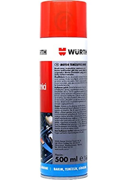Motor Temizleyici Sprey 500 ml Susuz modelleri