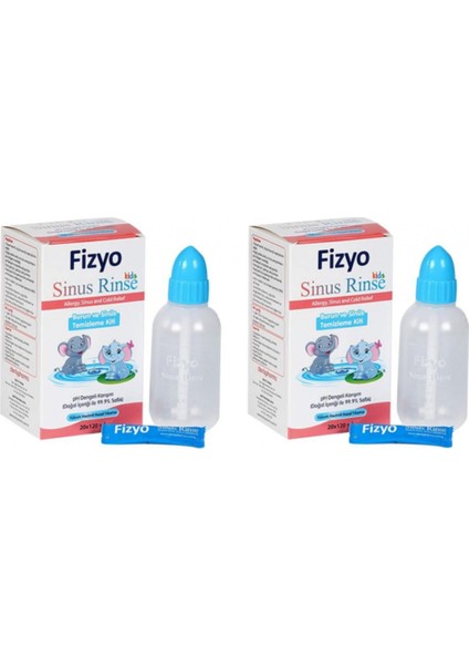 Denizpharma Fizyo Sinüs Rinse Kids (Çocuklar Için Burun ve Sinüs Temizleme) 2 Adet