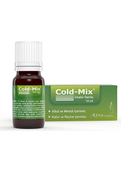 Cold Mix Inhaler Damla 10 ml