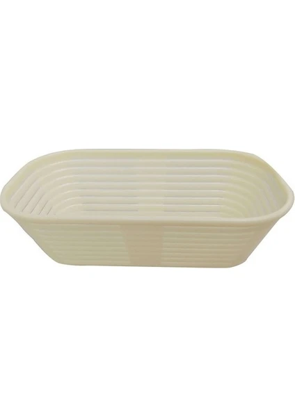 Mutfak Kitap Oval Plastik Bambu Tipi Ekmek Mayalama Sepeti 22X13,5X8 cm