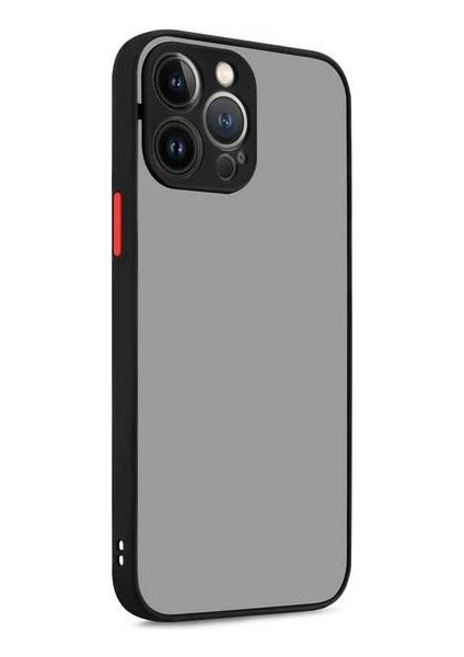 Apple iPhone 14 Pro Max Uyumlu (14 Pro Max) Mara Serisi Arkası Mat Renkli Hux Silikon Kılıf