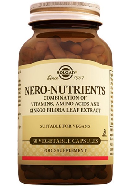 Nero Nutrients 30 Kapsül (Nutren Nutrien )