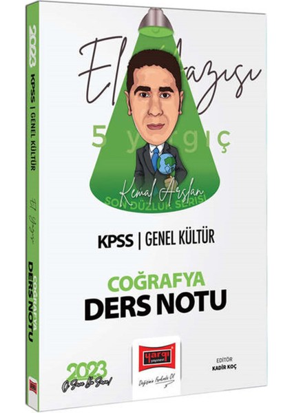 KPSS 2023 Genel Kültür Son Düzlük El Yazısı Ile Coğrafya Ders Notu