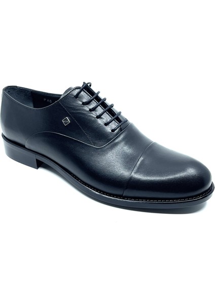 Hakiki Deri Siyah Klasik Erkek Ayakkabı 7102 46